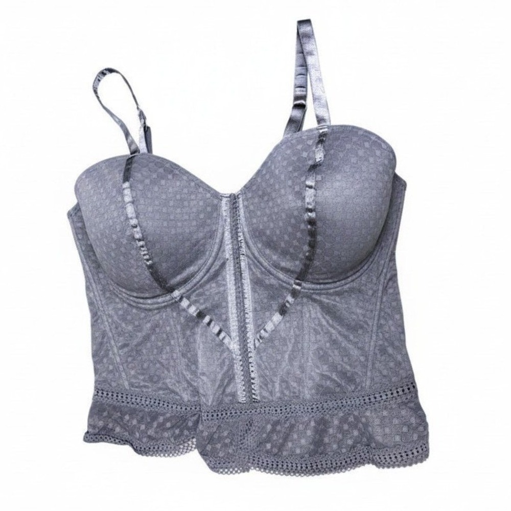 Regencycore‎ Bustier Top Lace Corset Style Plus Coquette Dark Romance Coquette
